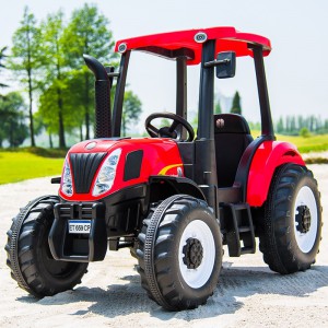 Children&#039;s electric car, four-wheel boy toy car, can seat a baby, remote control car, kid tractor, Internet celebrity stroller