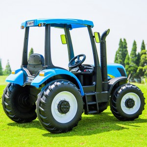 Children&#039;s electric car, four-wheel boy toy car, can seat a baby, remote control car, kid tractor, Internet celebrity stroller