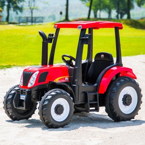 Children&#039;s electric car, four-wheel boy toy car, can seat a baby, remote control car, kid tractor, Internet celebrity stroller