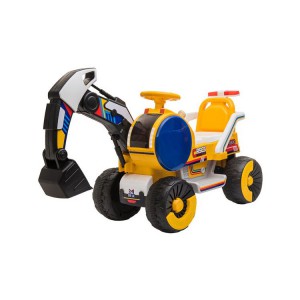 儿童挖掘机工程车男孩遥控玩具车可坐可骑加大号钩机全电动挖土机