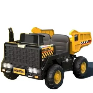 New double seat children&#039;s electric car tip truck, children ride car, children&#039;s construction vehicle