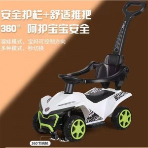 儿童电动车四轮沙滩车可坐人小孩自驾充电款童车灯光音乐摩托车