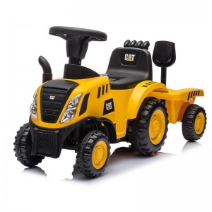 儿童骑乘汽车玩具喇叭和发动机声音前灯踏板迷你拖拉机儿童婴儿驾驶