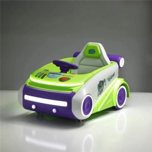 Influencer children&#039;s electric indoor car stroller baby remote control four-wheel toy rechargeable car new manufacturer