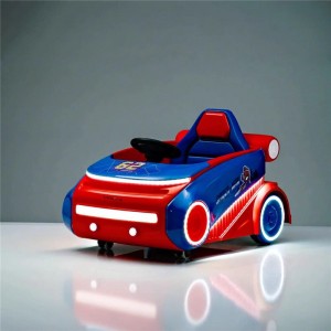 Influencer children&#039;s electric indoor car stroller baby remote control four-wheel toy rechargeable car new manufacturer