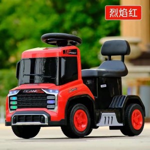 沙滩车儿童电动车玩具车可坐人男女孩电动汽车工程车充电汽车