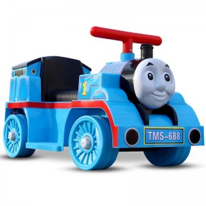 电动小火车带遥控男女宝宝玩具车带音乐可坐人电动四轮汽车