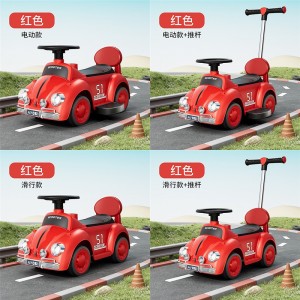 新款溜溜车1-3岁宝宝平衡车防侧翻滑步车音乐灯光四轮玩具车