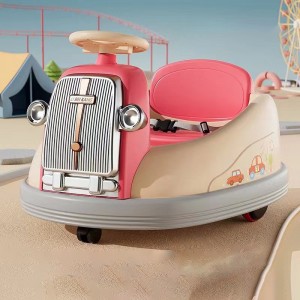 儿童电动双驱碰碰车男女孩宝宝充电遥控玩具车可坐人小孩四轮汽车