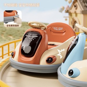 Children&#039;s electric car bumper car with remote control home quad car kart drift car for boys and girls 1-6 years old