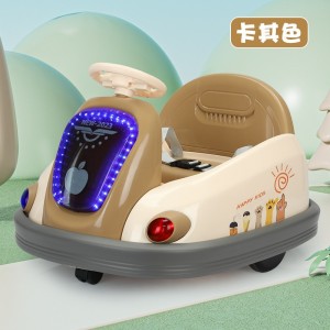 Children&#039;s electric car bumper car with remote control home quad car kart drift car for boys and girls 1-6 years old