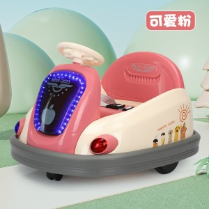 Children&#039;s electric car bumper car with remote control home quad car kart drift car for boys and girls 1-6 years old