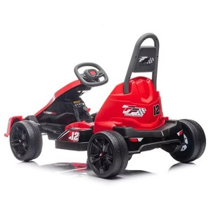 新款卡丁车大号儿童12v骑汽车汽车儿童电动车3-8岁电动卡丁车