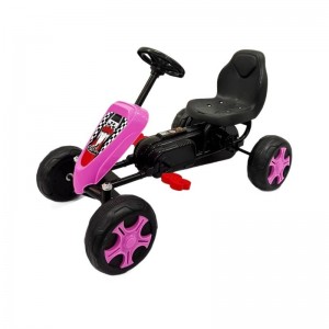 儿童四轮卡丁车宝宝脚踏健身车小孩可坐四轮沙滩车脚踏自行车