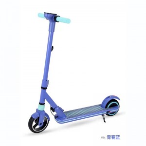 厂家直供儿童电动滑板车便携可折叠锂电代步车小型电动车