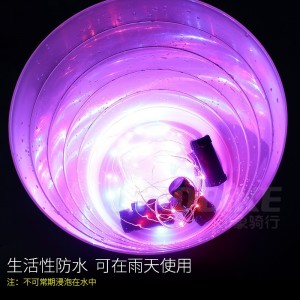 印象骑行A01自行车风火轮辐条灯新款USB可充电自行车钢丝灯车轮灯