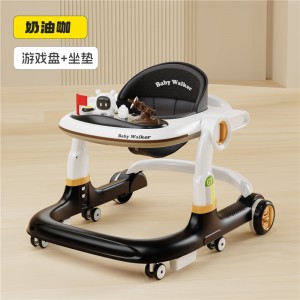 Baby walker, anti-O-legs, multi-function, anti-fall, anti-rollover, baby boy, walker, can sit on, U-shaped stroller