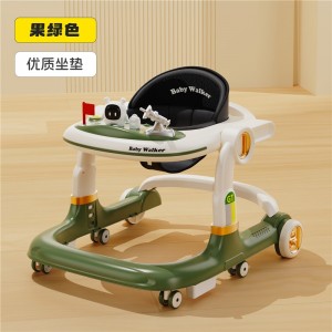 Baby walker, anti-O-legs, multi-function, anti-fall, anti-rollover, baby boy, walker, can sit on, U-shaped stroller