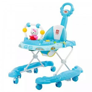 The manufacturer introduced a foldable baby walker baby walker baby walker with music