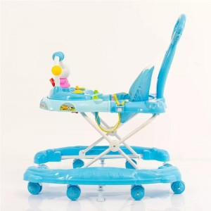 The manufacturer introduced a foldable baby walker baby walker baby walker with music