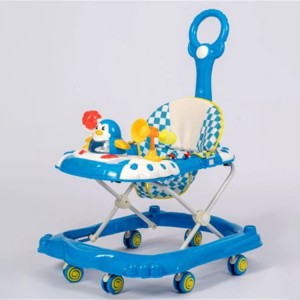 婴儿学步车防o型腿多种功能防摔防侧翻助步可坐手推车推把学步车