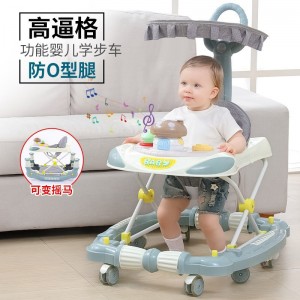 婴儿学步车防o型腿多种功能防侧翻宝宝步行可坐可推男女孩助步车