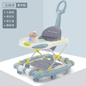 婴儿学步车防o型腿多种功能防侧翻宝宝步行可坐可推男女孩助步车