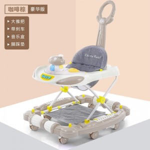 婴儿学步车防o型腿多种功能防侧翻宝宝步行可坐可推男女孩助步车