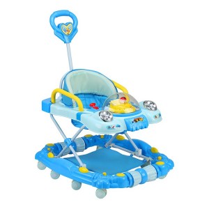 婴儿学步车防O型腿可折叠多种功能宝宝助步车防侧翻手推车