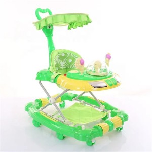 婴儿走路环音乐婴儿学步车和儿童摇杆学会走路婴儿学步车