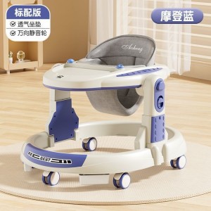 学步车防侧翻婴儿手推三合一宝宝儿童走路多种功能圆盘学步车