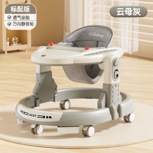 学步车防侧翻婴儿手推三合一宝宝儿童走路多种功能圆盘学步车