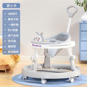 婴幼儿学步车助步车6到18个月防侧翻多功能宝宝手推车