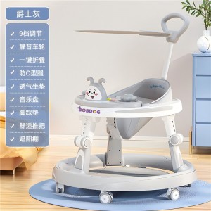 婴幼儿学步车助步车6到18个月防侧翻多功能宝宝手推车