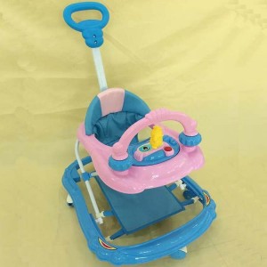 婴儿学步车宝宝学行车带音乐BB助步车宝宝学行车带音乐助步车
