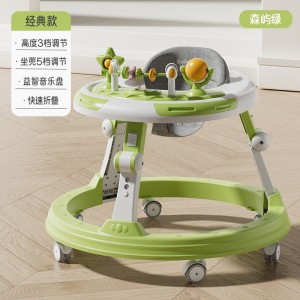 Baby walker bike, baby, multi-function, anti-rollover protection, 7-18 month old girls can sit and push the stroller