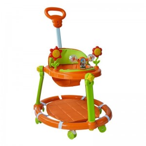 学步车防o型腿婴儿防侧翻手推车宝宝可坐可推学行推把学步车