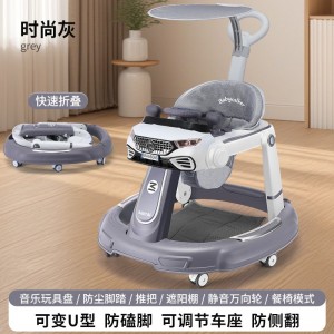 Babywalke婴儿学步车一岁宝宝推车7-18个月儿童玩具车