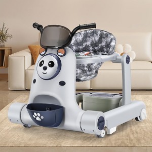 婴儿学步车男女宝宝多种功能防侧翻7-18月男女孩可坐可推儿童手