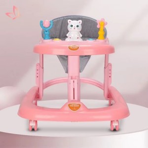 带音乐婴儿学步车新款6合1婴儿学步车流行婴儿学步车方盘学步车