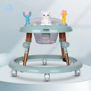 带音乐婴儿学步车新款6合1婴儿学步车流行婴儿学步车方盘学步车