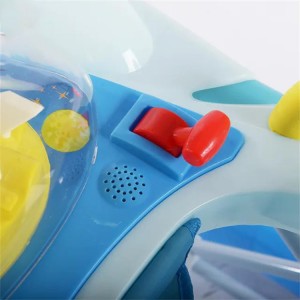 学步儿童彩色高品质塑料婴儿学步车带音乐带蓬学步车