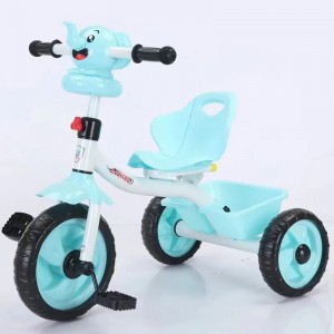 儿童3轮自行车质量好音乐适合3至5岁儿童三轮车高品质单座三轮车