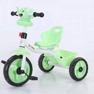 儿童3轮自行车质量好音乐适合3至5岁儿童三轮车高品质单座三轮车