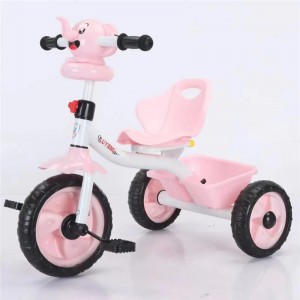 儿童3轮自行车质量好音乐适合3至5岁儿童三轮车高品质单座三轮车