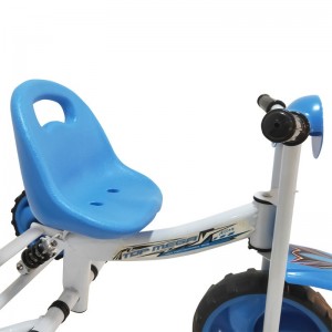 金属减震儿童三轮车 车脚踏车童车可坐宝宝三轮脚踏自行车