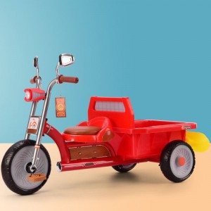 儿童三轮车带后斗大号车厢2-6岁男女宝宝脚踏车怀旧双人童车玩具