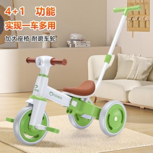 儿童三轮车脚踏车遛娃神器多种功能轻便自行车宝宝小孩平衡车