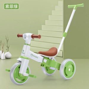 儿童三轮车脚踏车遛娃神器多种功能轻便自行车宝宝小孩平衡车