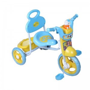 高品质简约设计儿童婴儿三轮车单座三轮车儿童三轮自行车